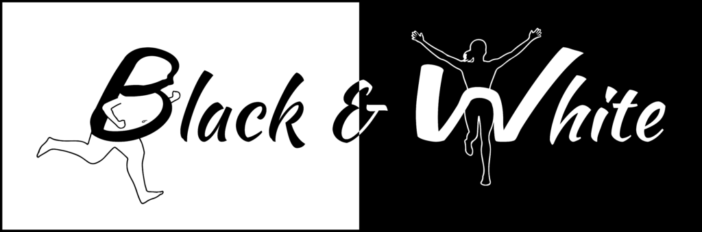 Black and White - Logo groß